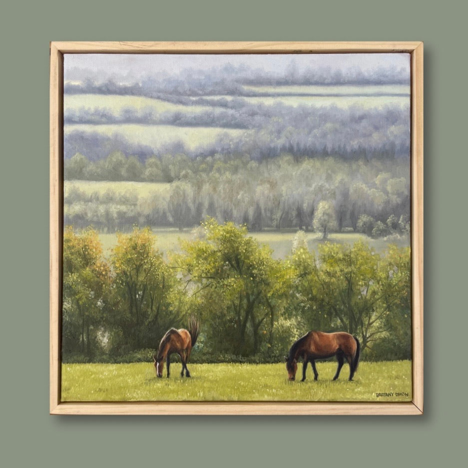 Grazing Days Original Oil Painting