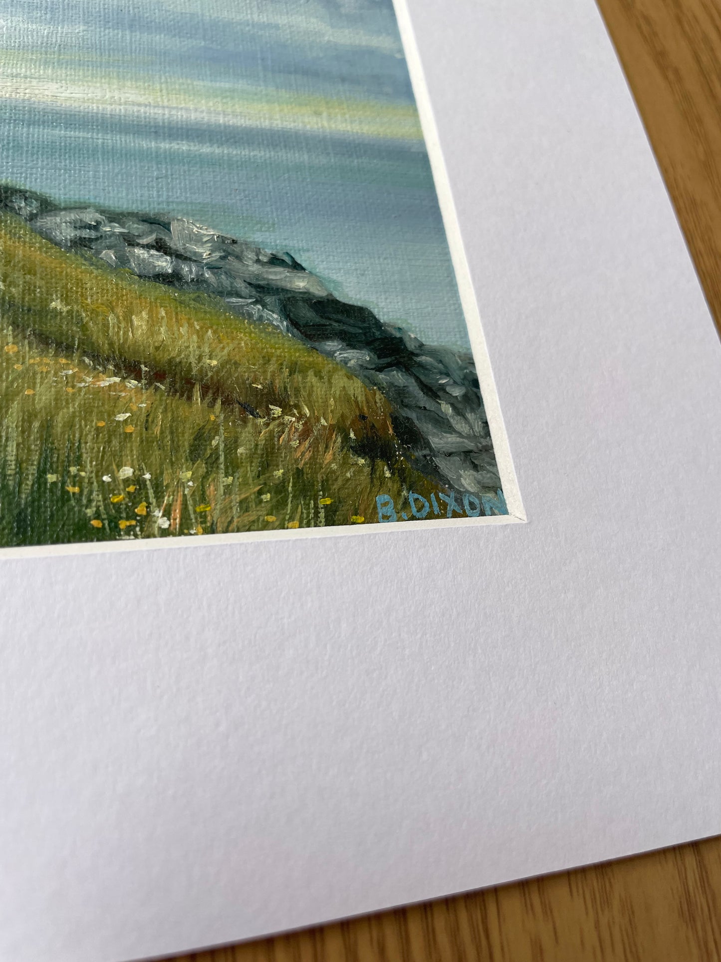 Postcard from Cornwall Original Oil Painting