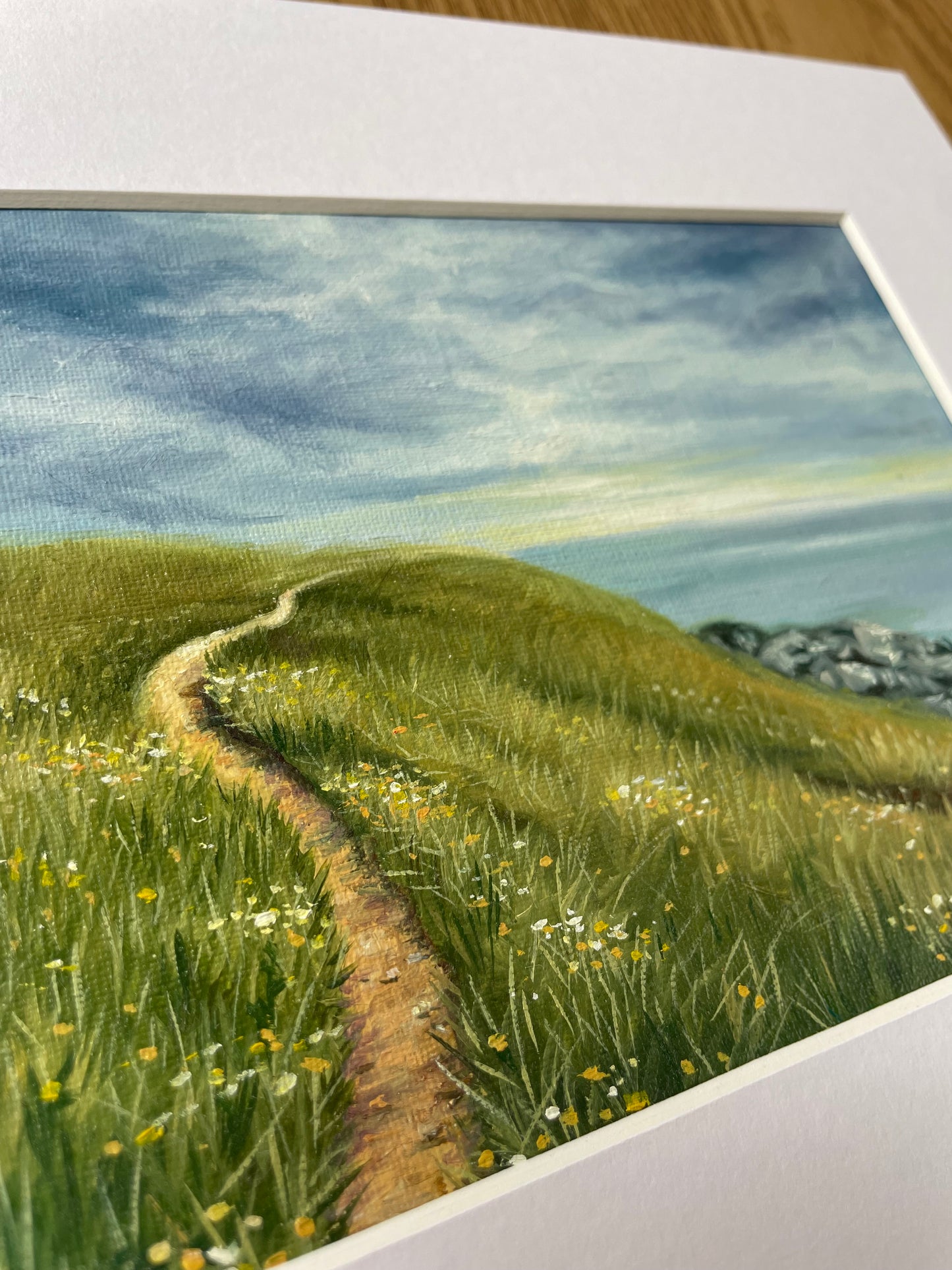 Postcard from Cornwall Original Oil Painting