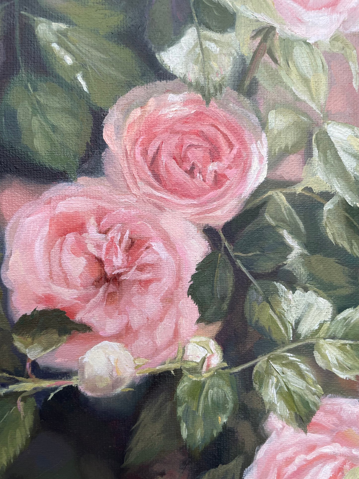 I MUST LOVE YOU VERY MUCH Original Oil Painting