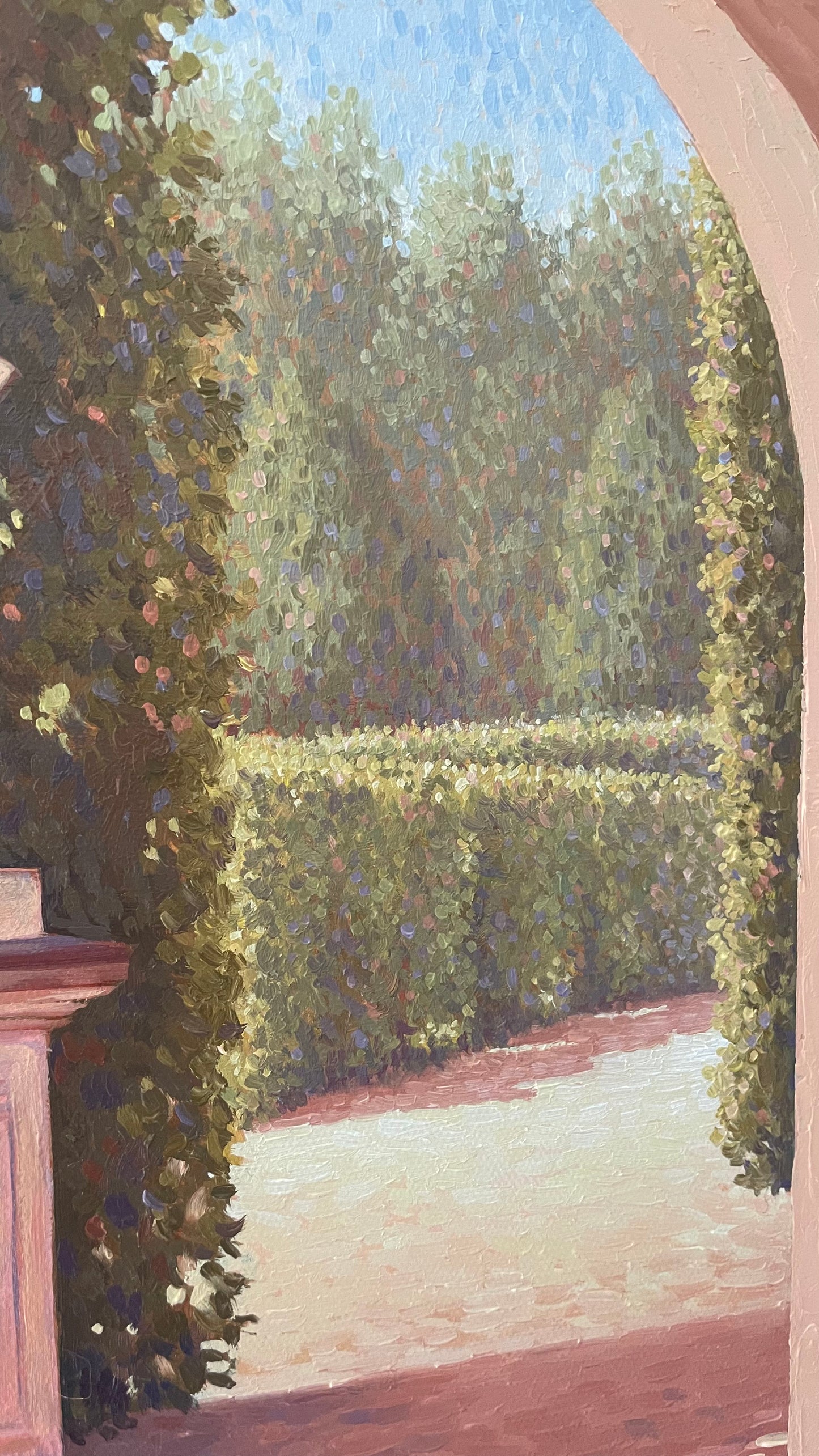 HERE, YOUR DAPPLED DREAMS Original Oil Painting
