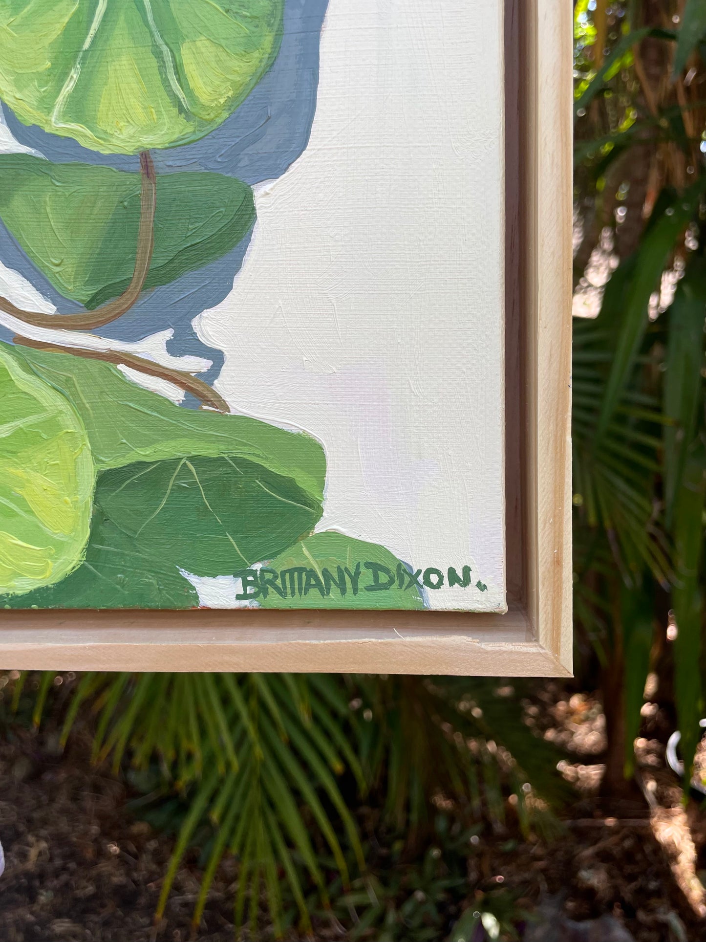Nasturtium Bloom Original Oil Painting