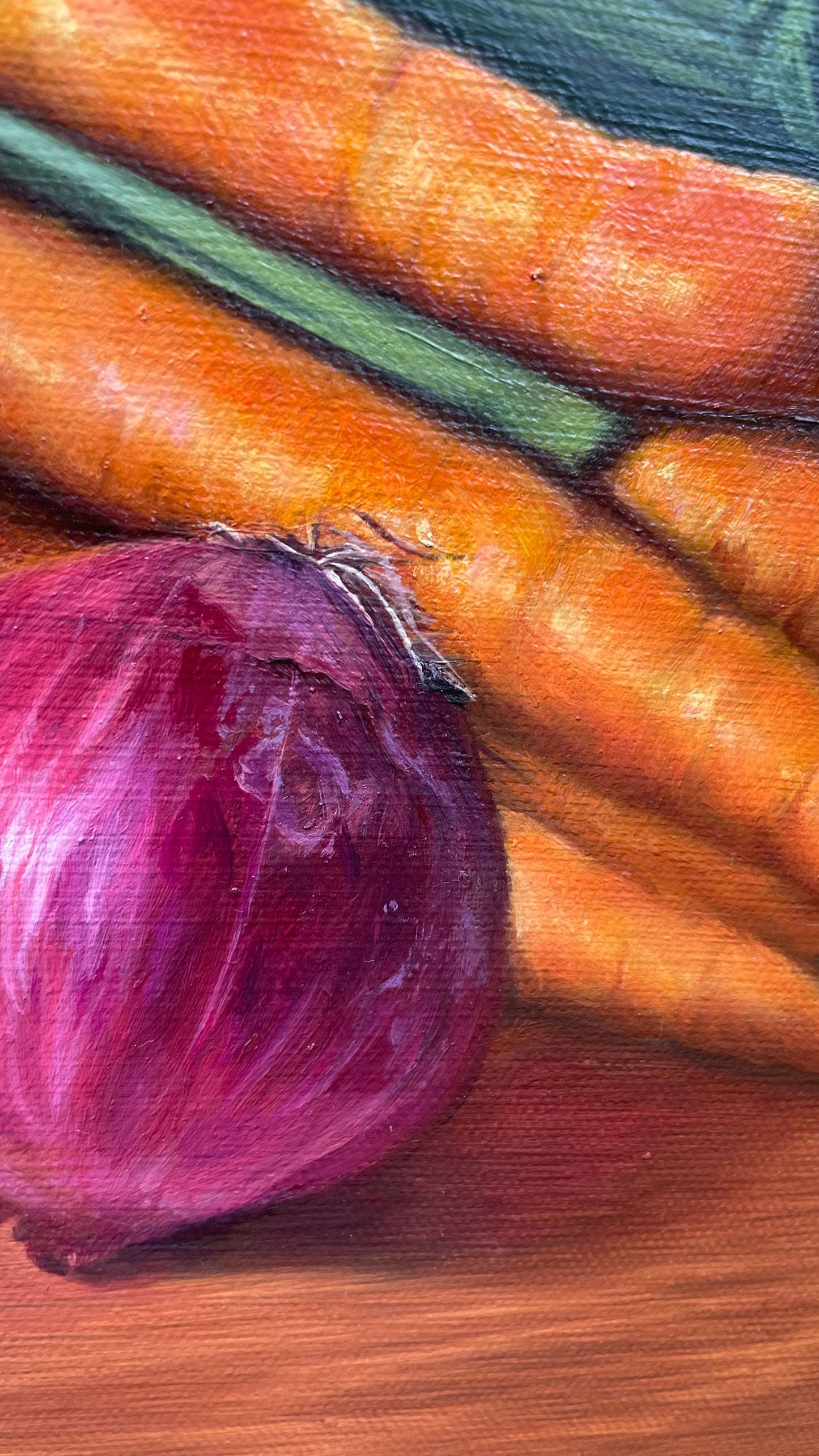 FAMILY HARVEST Original Oil Painting