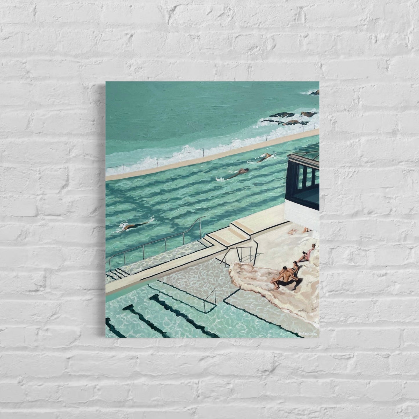 Bondi Icebergs Original Oil Painting
