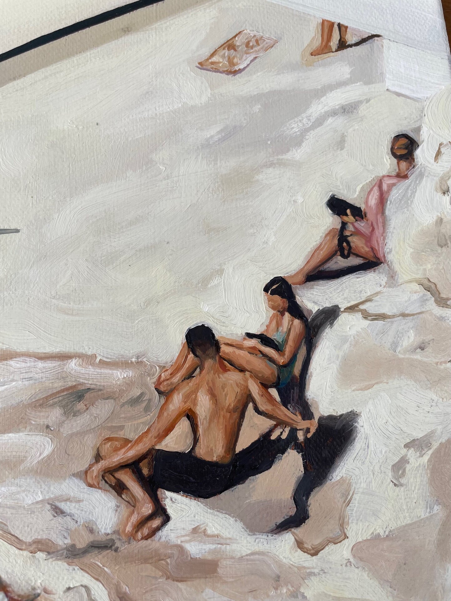 Bondi Icebergs Original Oil Painting
