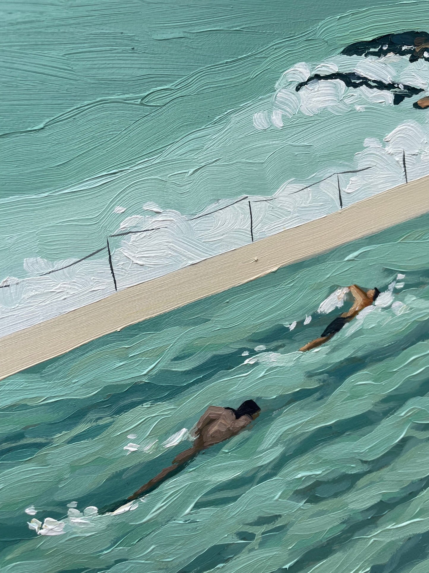 Bondi Icebergs Original Oil Painting