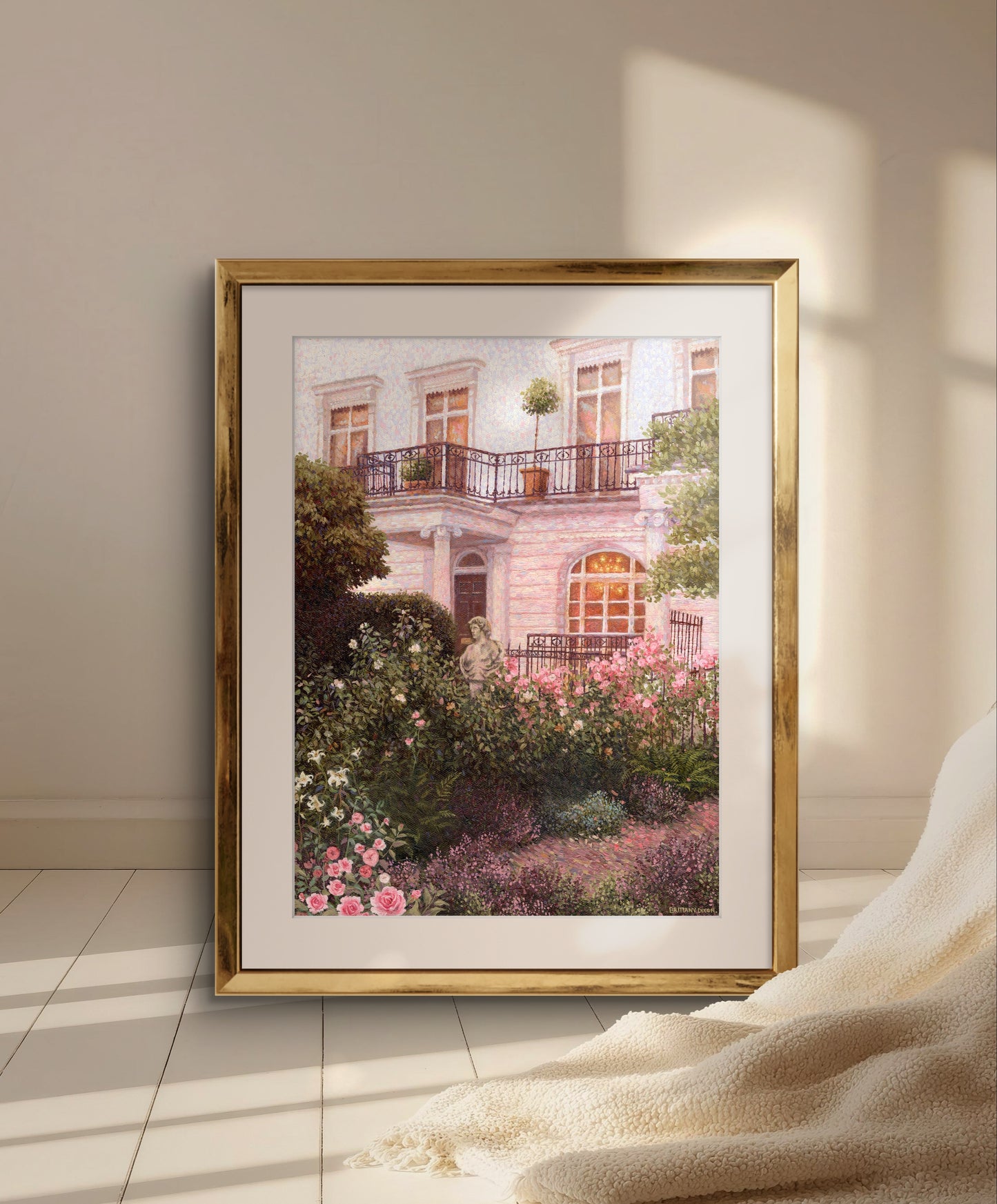 LONDON LOVENOTE Print