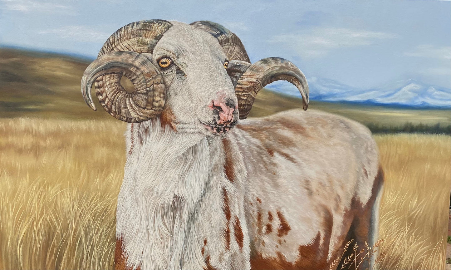 Ram Original Oil Painting