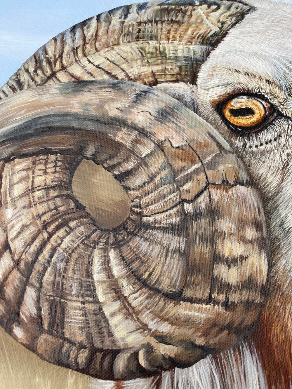 Ram Original Oil Painting