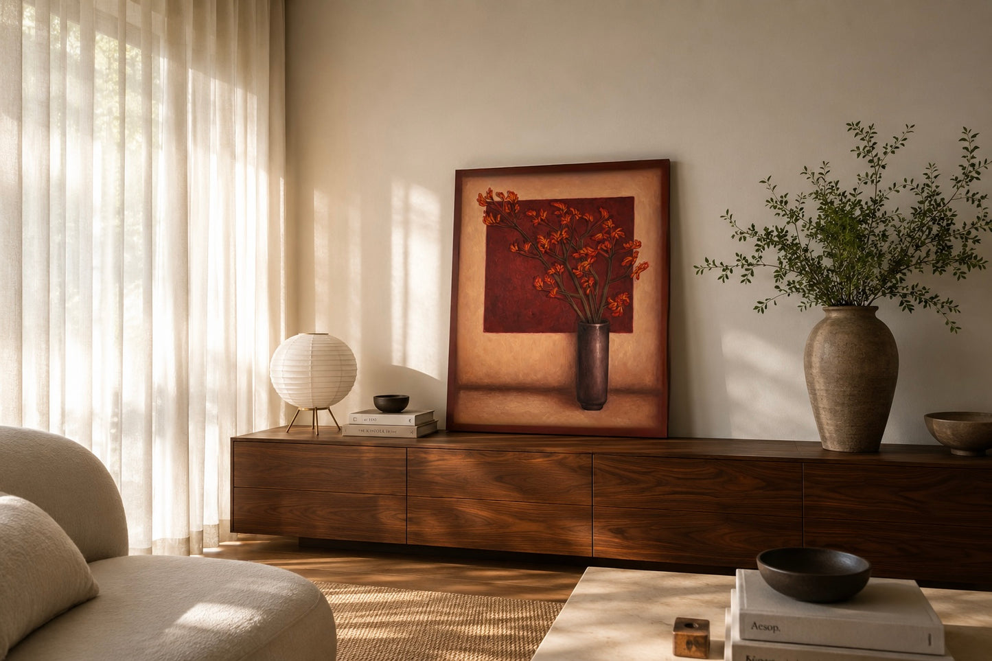 Kangaroo Paw Original Oil Painting