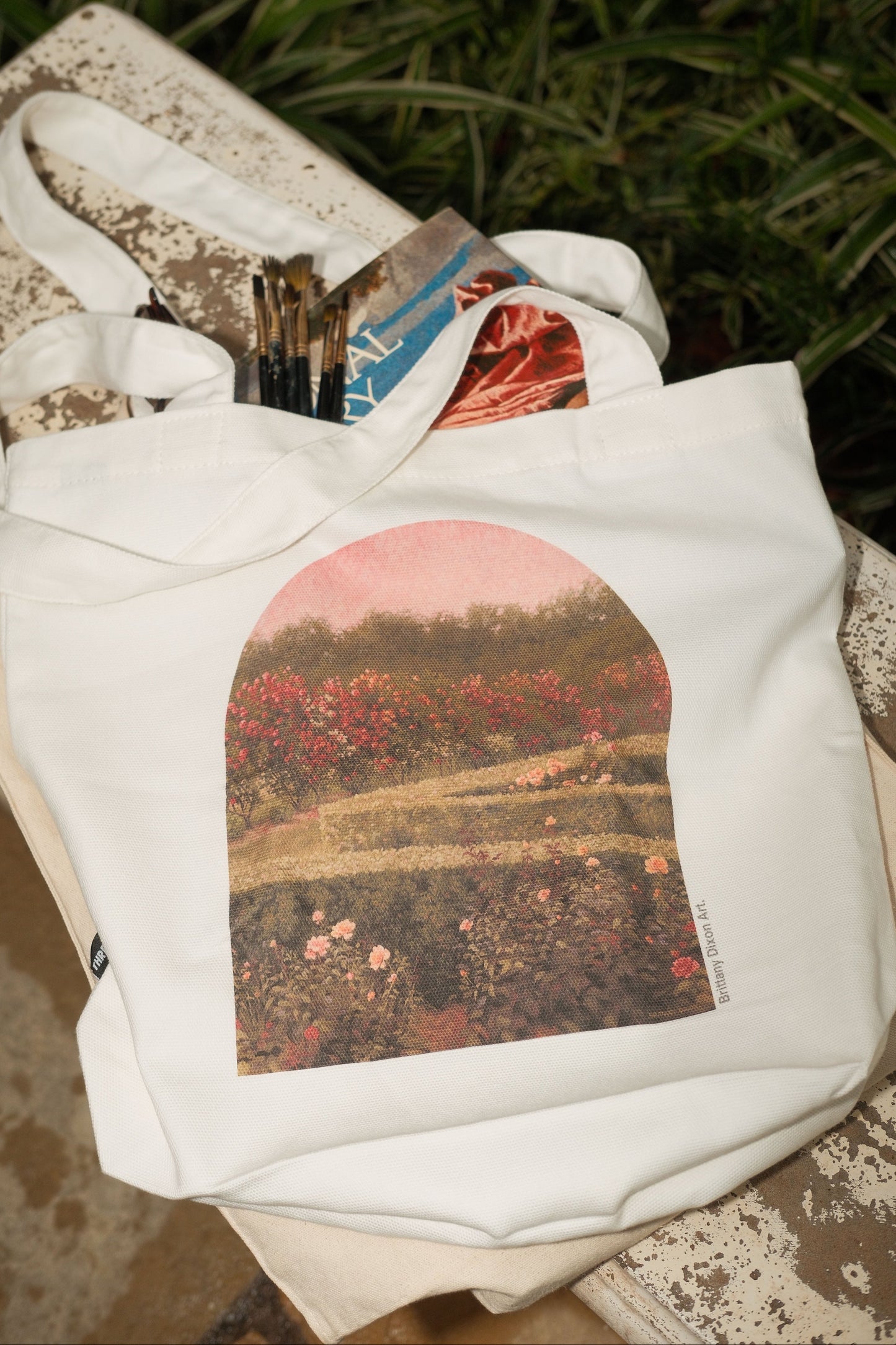 THE ROSE GARDEN II TOTE