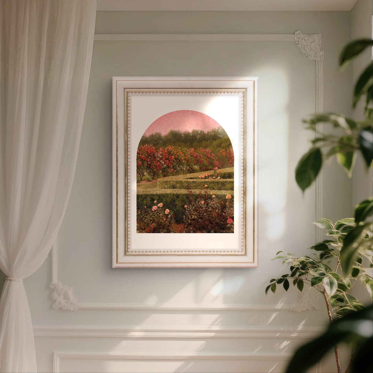 Limited Edition A2 Print | The Rose Garden II