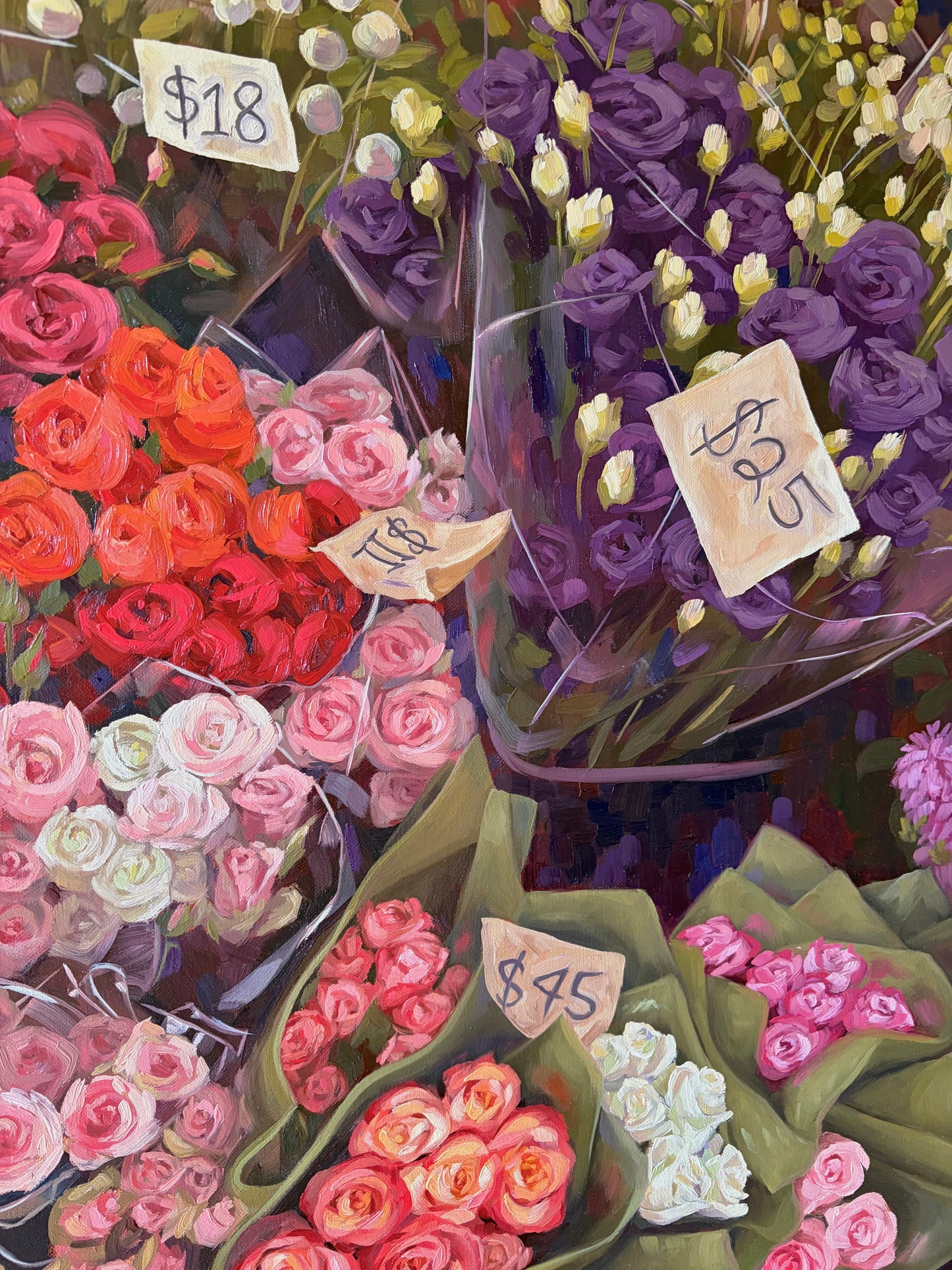 MARKET, unframed