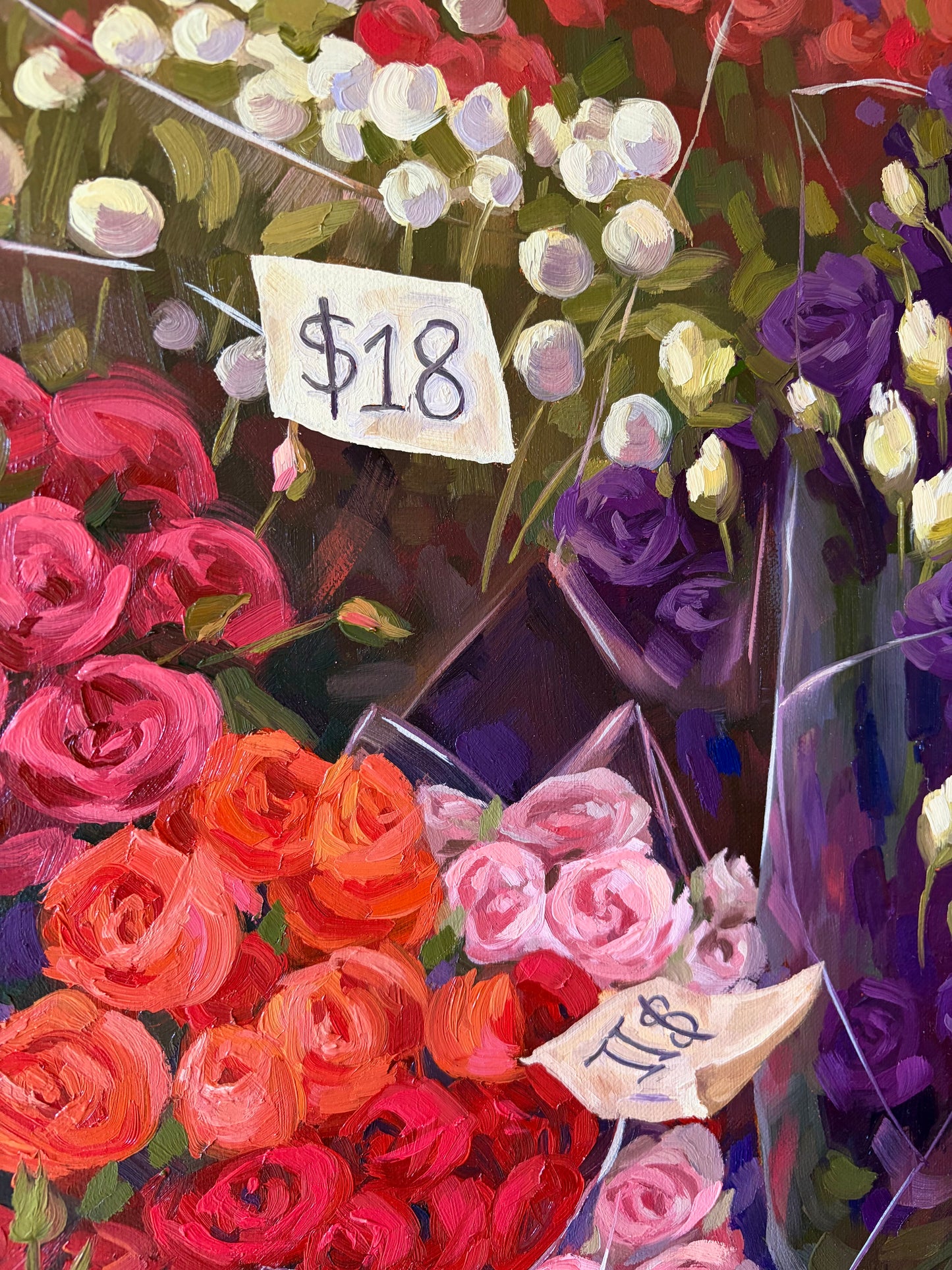 MARKET, unframed