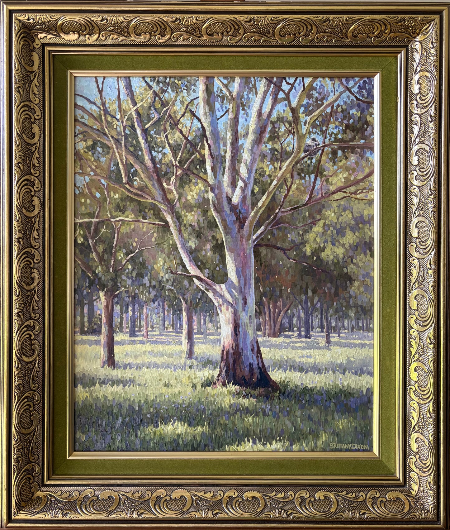 Home Tree Original Oil Painting