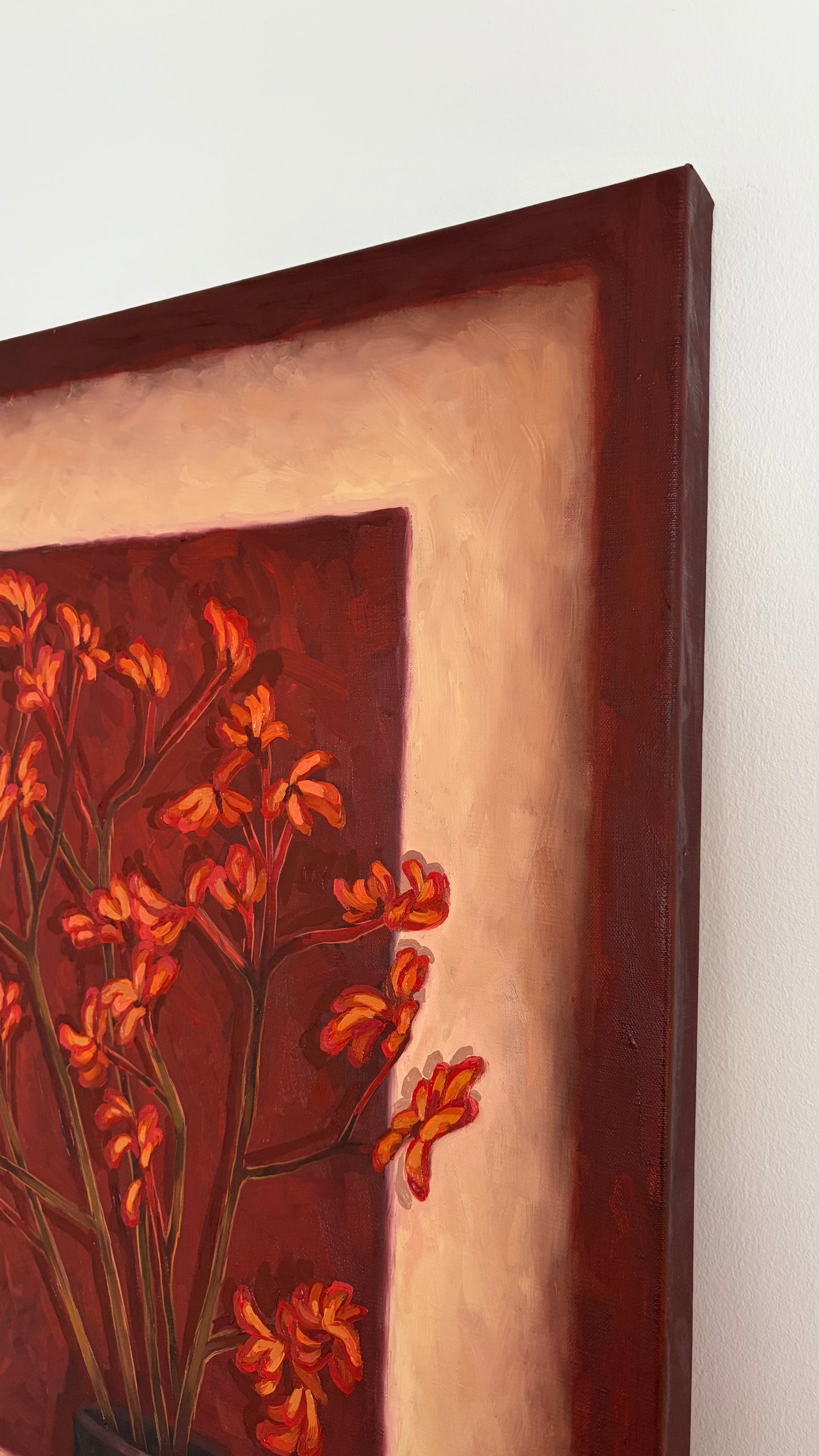 Kangaroo Paw Original Oil Painting