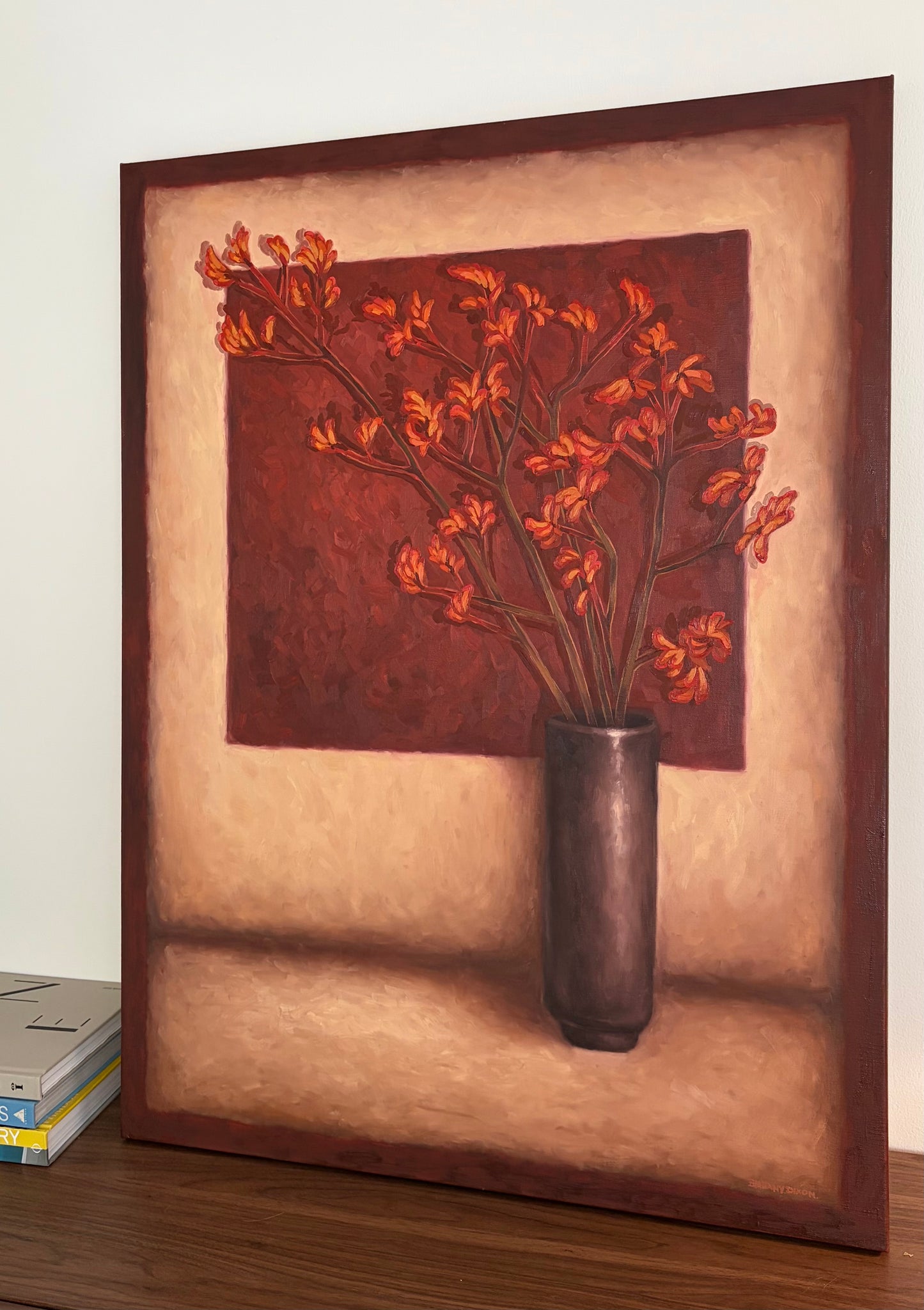 Kangaroo Paw Original Oil Painting