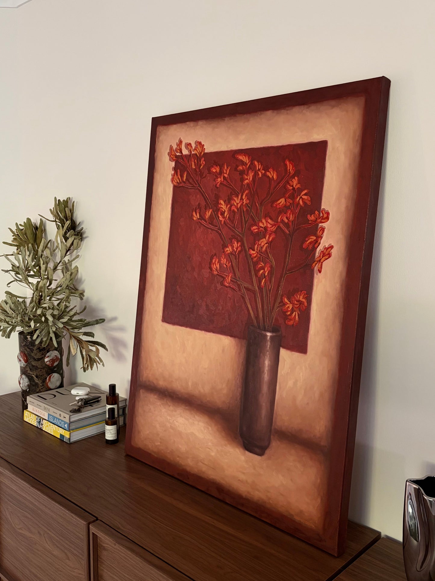 Kangaroo Paw Original Oil Painting