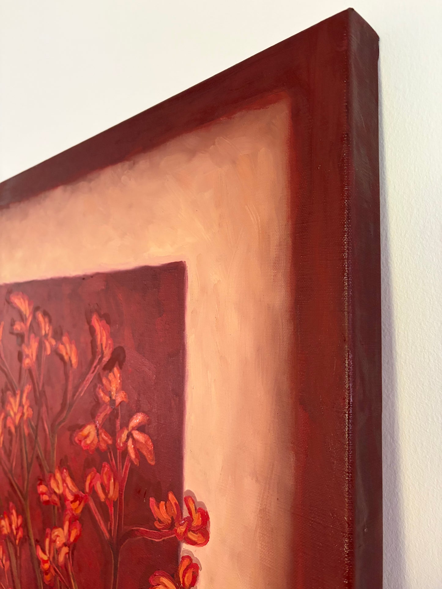 Kangaroo Paw Original Oil Painting