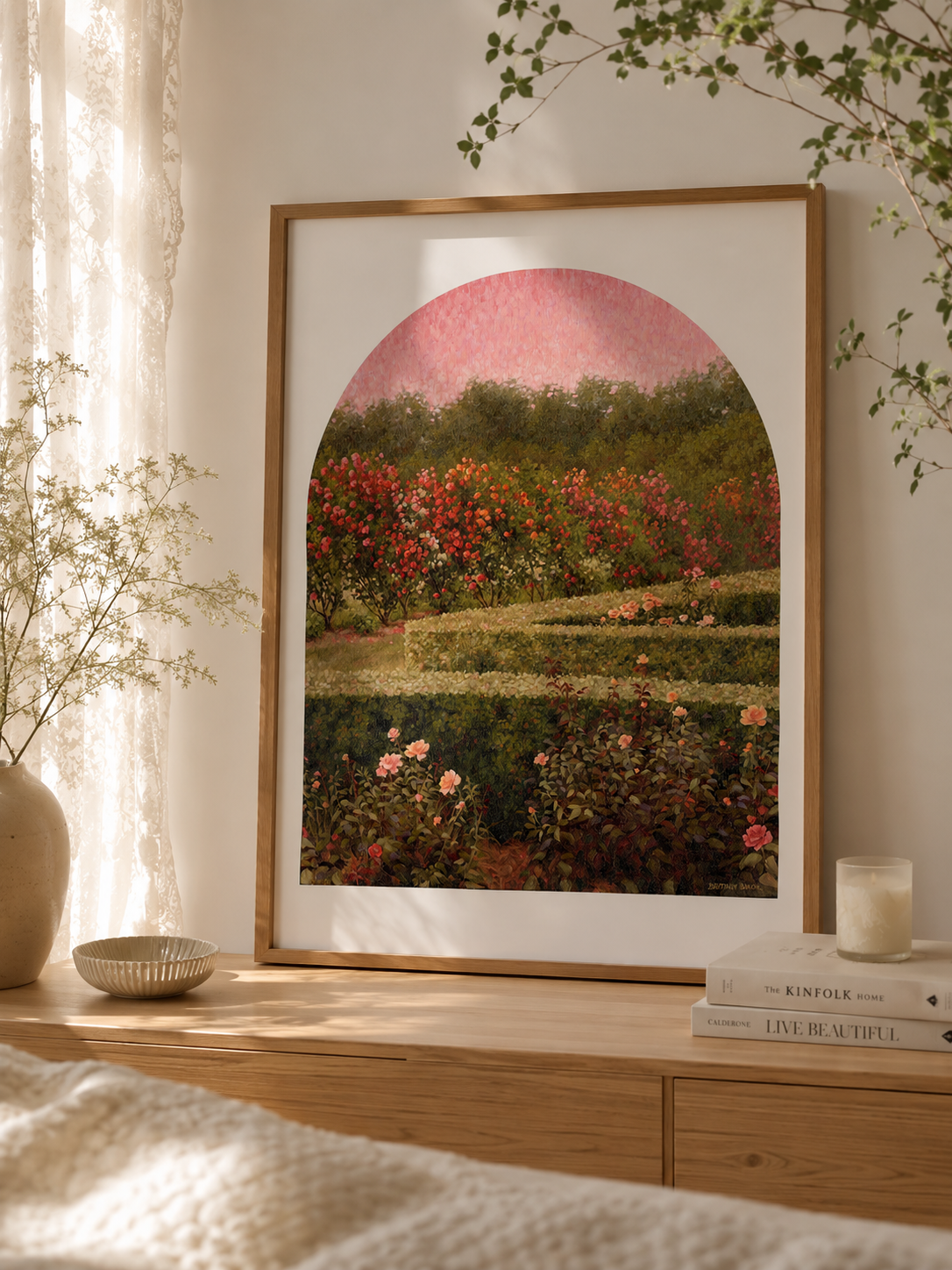 Limited Edition A2 Print | The Rose Garden II