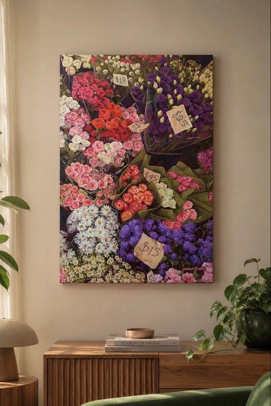 MARKET, unframed