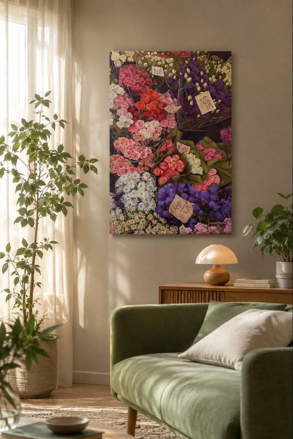 MARKET, unframed